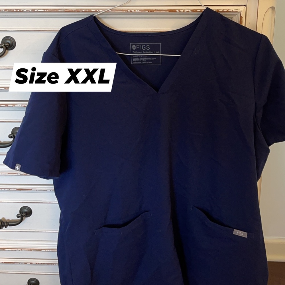 Figs XXL two pocket scrub top